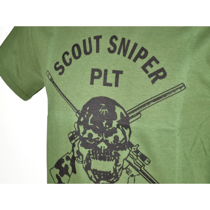 LA PATCHERIA: T-Shirt MARINES SCOUT SNIPER PLT