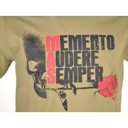 LA PATCHERIA: T-Shirt MEMENTO AUDERE SEMPER 2