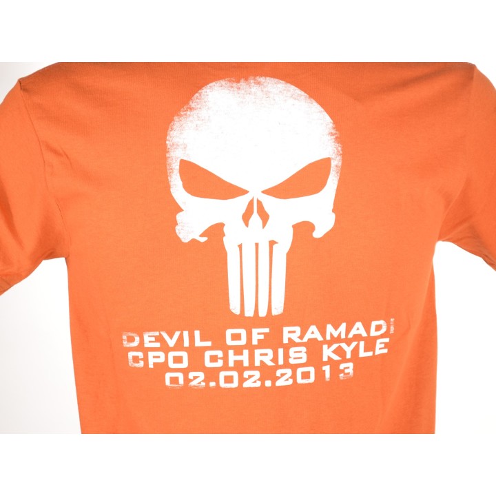 LA PATCHERIA: T-Shirt CHRIS KYLE DEVIL OF RAMADI