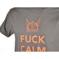 LA PATCHERIA: T-Shirt FUCK CALM DIE IN BATTLE AND GO TO VALHALLA 2