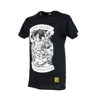 LA PATCHERIA: T-shirt OUR DEATHS DEFINE OUR LIVES