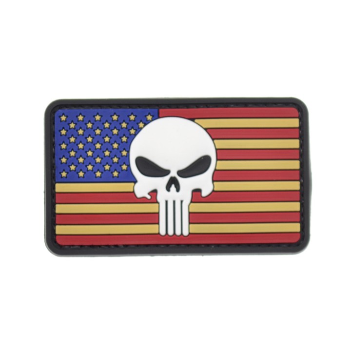 Bandiera USA Teschio