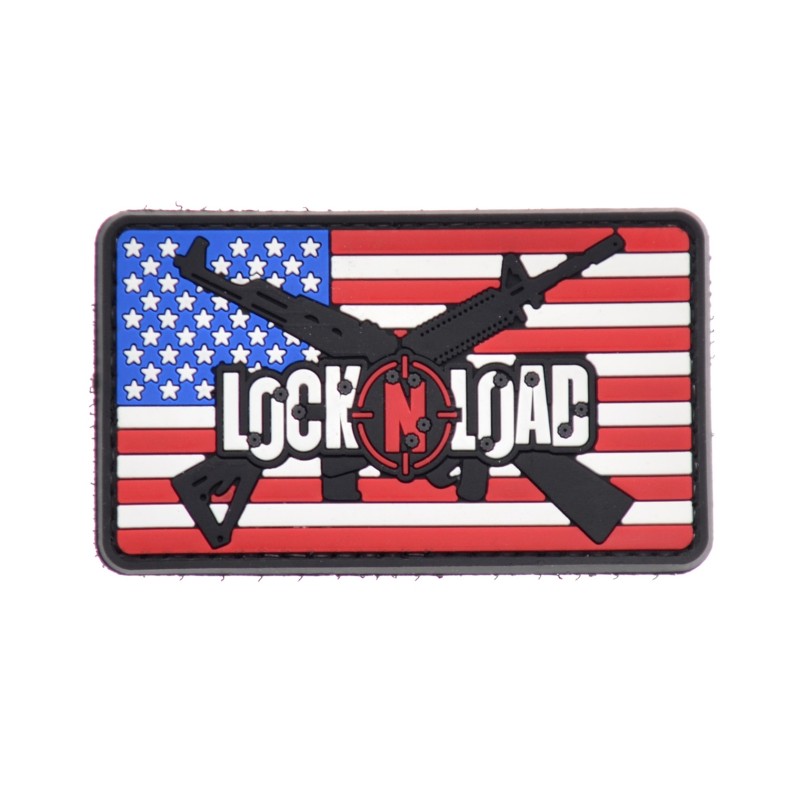 Bandiera USA Lock N Load
