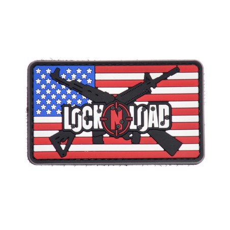 Bandiera USA Lock N Load