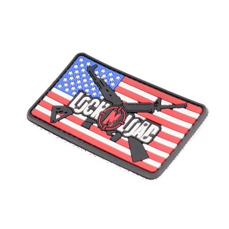 Bandiera USA Lock N Load