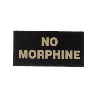 NO MORPHINE