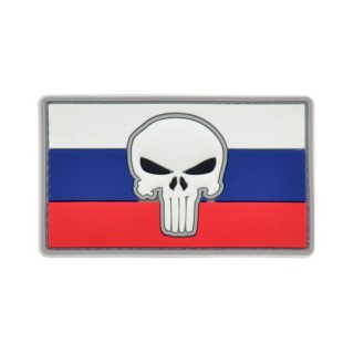 Bandiera Russia Teschio