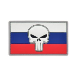 Bandiera Russia Teschio