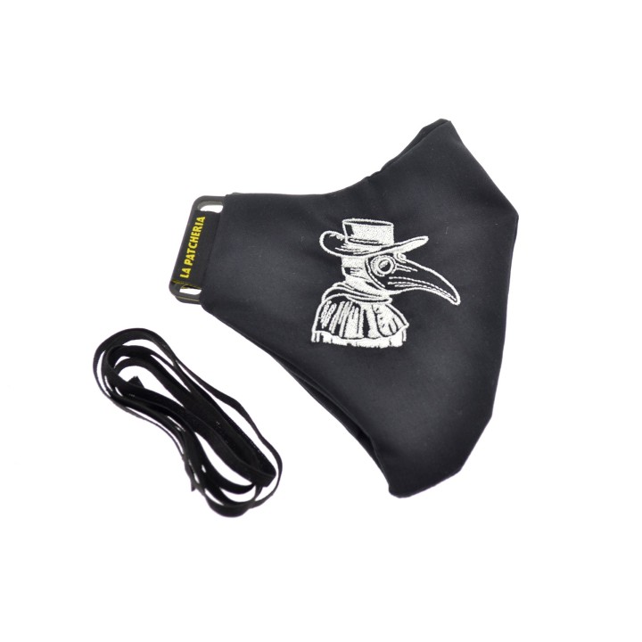 LA PATCHERIA: Face Mask - Covid-19 Sucks - Man