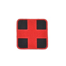LA PATCHERIA: Medic Cross Rossa - Nera