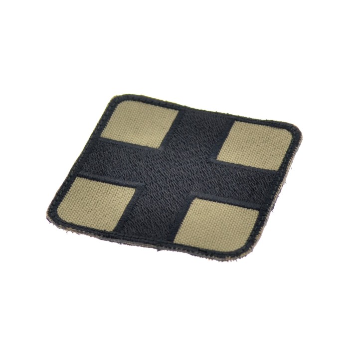 LA PATCHERIA: Medic Cross Tan - Black