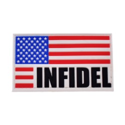 LA PATCHERIA: USA Infidel Flag