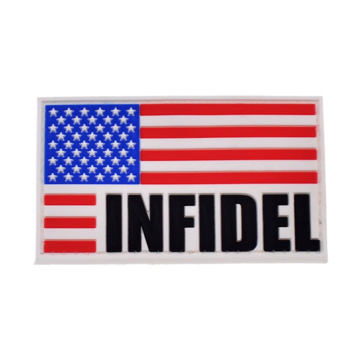 LA PATCHERIA: USA Infidel Flag