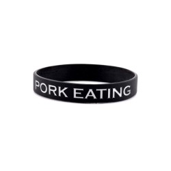 LA PATCHERIA: Bracciale PORK EATING CRUSADER