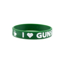 LA PATCHERIA: Bracciale I LOVE GUNS AND COFFEE