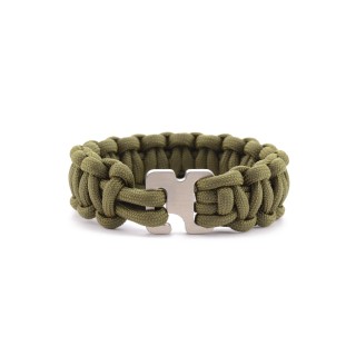 LA PATCHERIA: Bracciale PARACORD SOPRAVVIVENZA