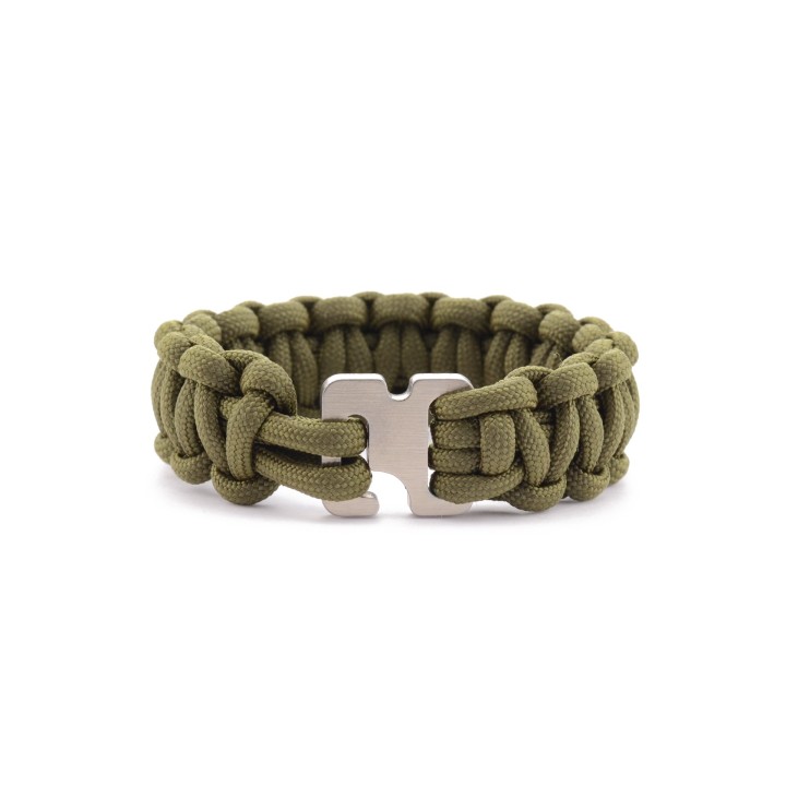 LA PATCHERIA: Bracciale PARACORD SOPRAVVIVENZA