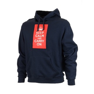 LA PATCHERIA: Felpa KEEP CALM AND CARRY ON