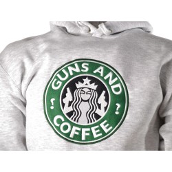 LA PATCHERIA: GUNS AND COFFEE sweatshirt 2