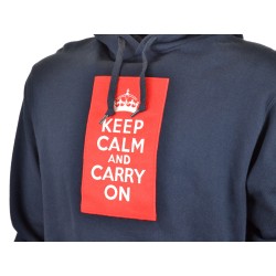 LA PATCHERIA: Felpa KEEP CALM AND CARRY ON 2